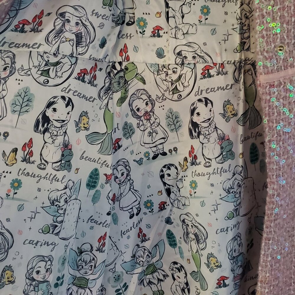 Girls Disney jacket coat 7 8 - Picture 2 of 4
